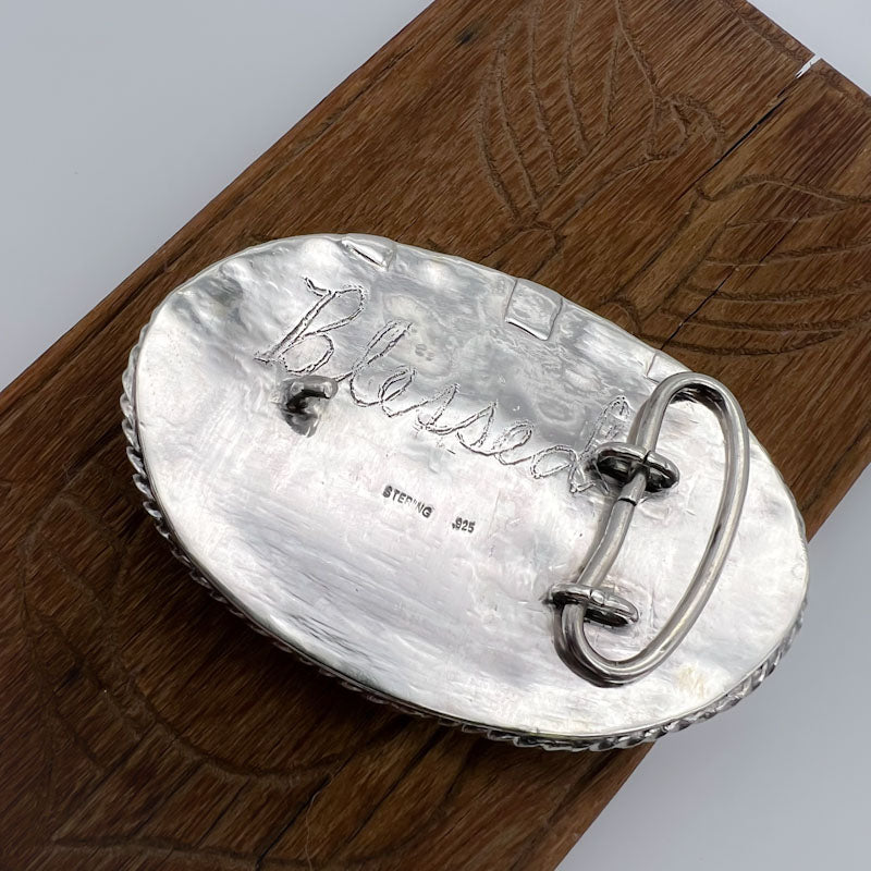 On the Path - Sterling Silver Belt Buckle