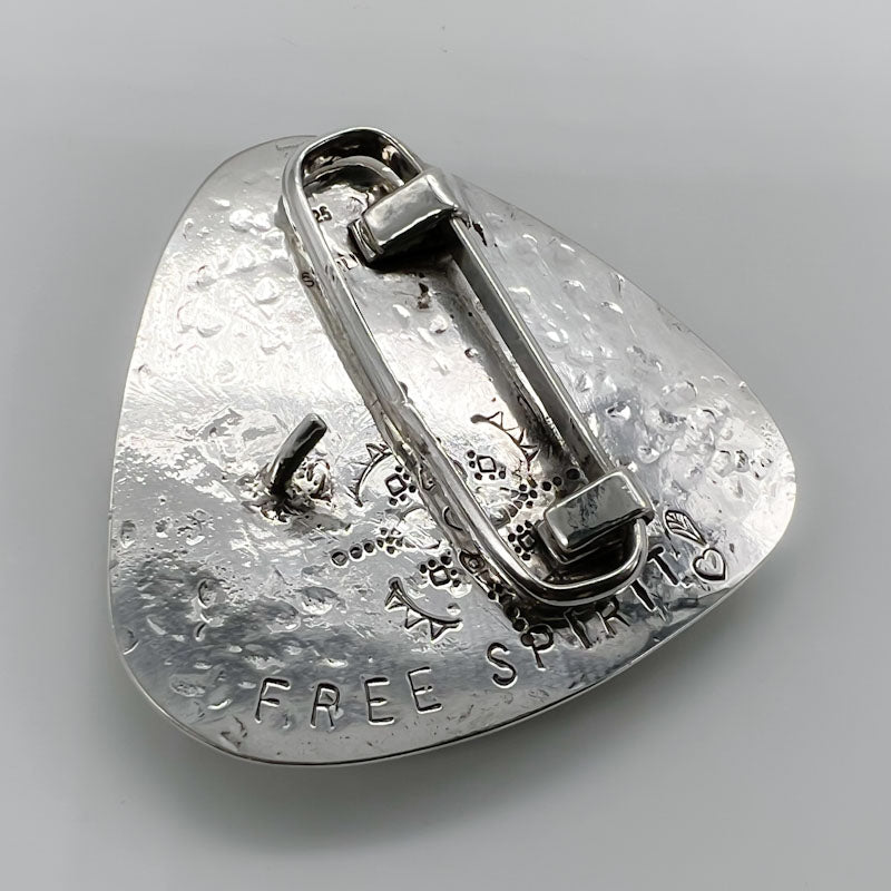 Pick a Direction - Sterling Silver Belt Buckle