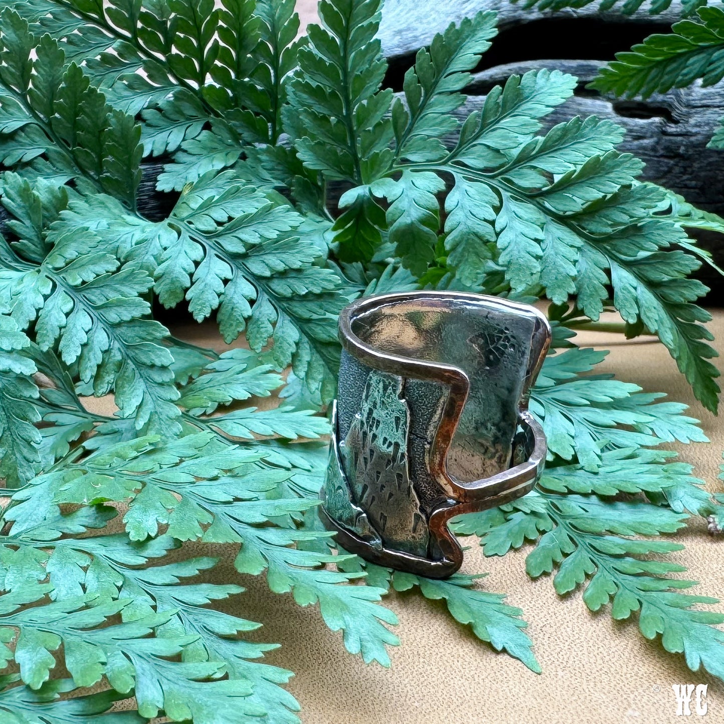 Cowboy Up - Sterling + Copper Ring