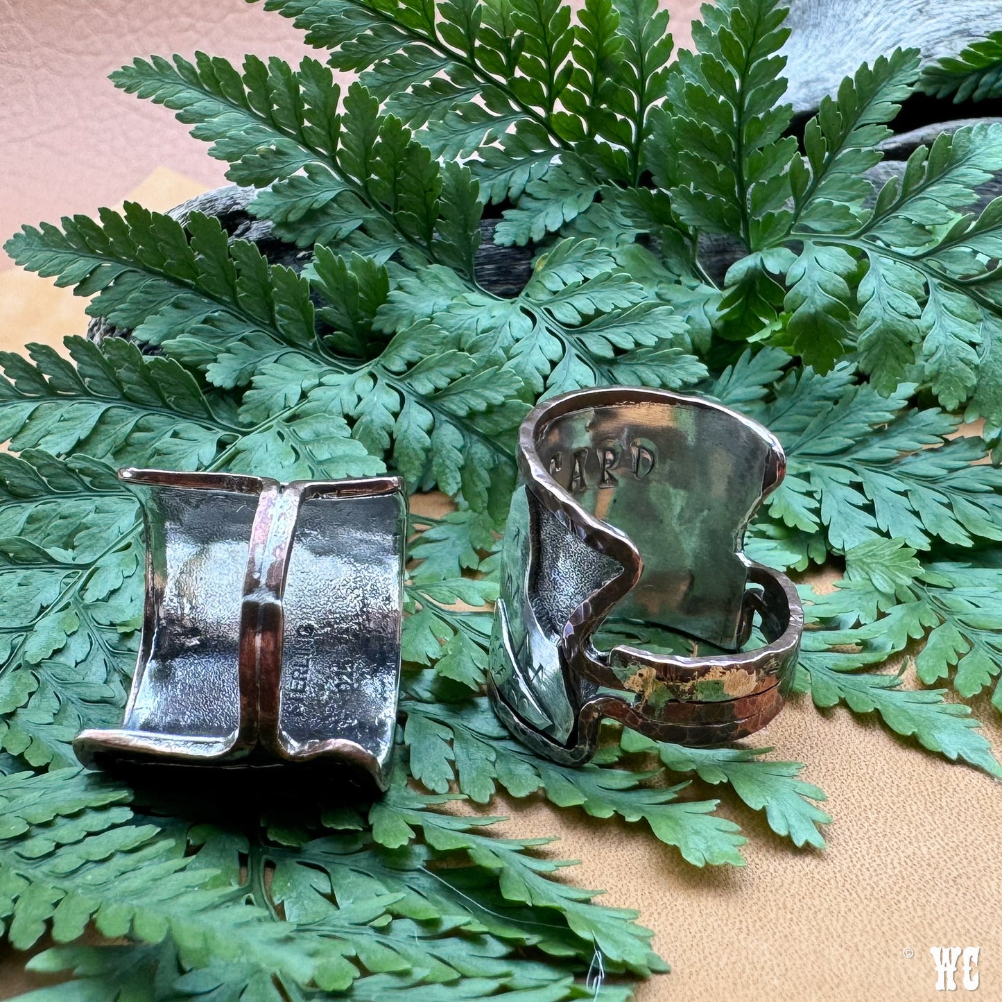 Cowboy Up - Sterling + Copper Ring