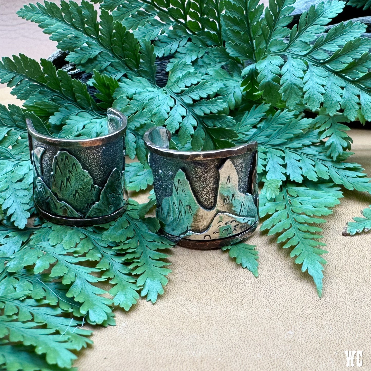Cowboy Up - Sterling + Copper Ring