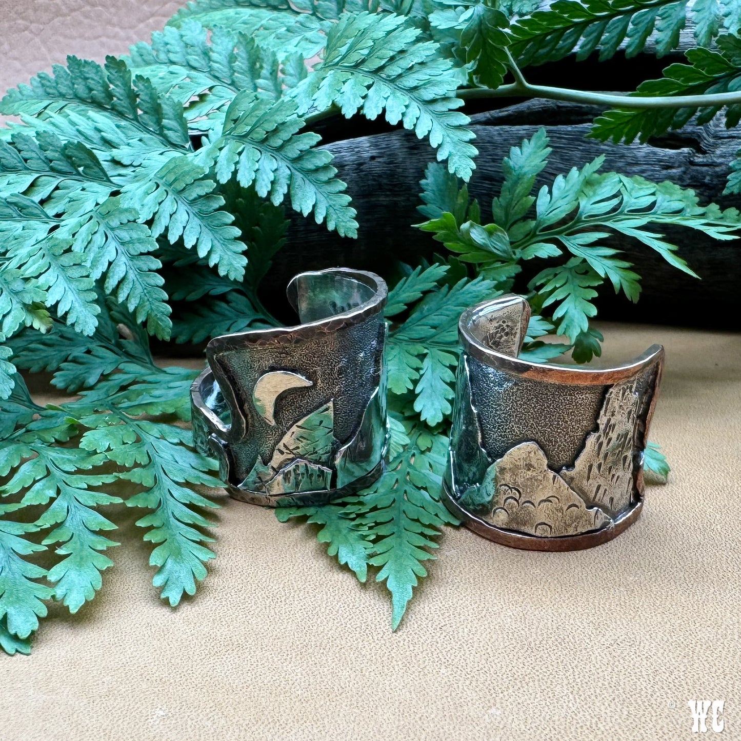 Cowboy Up - Sterling + Copper Ring
