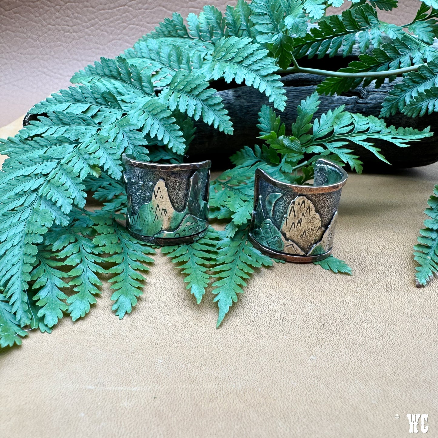 Cowboy Up - Sterling + Copper Ring