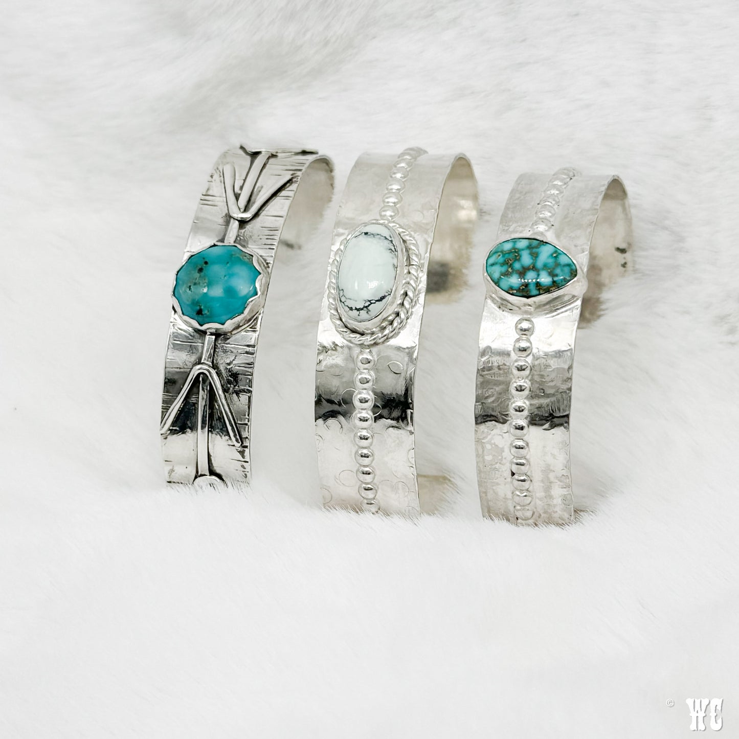 What Direction? - Sterling Turquoise Bracelet