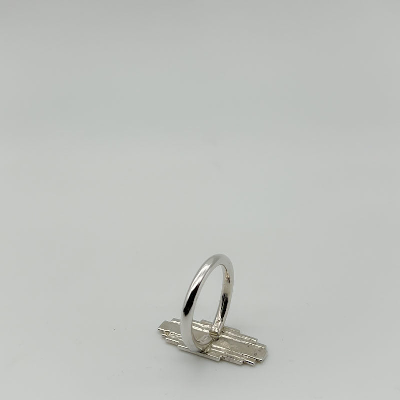 Walk The Line Ring - Sterling Silver Ring