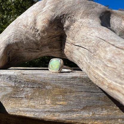 Chameleon Opal - Sterling Silver Ring