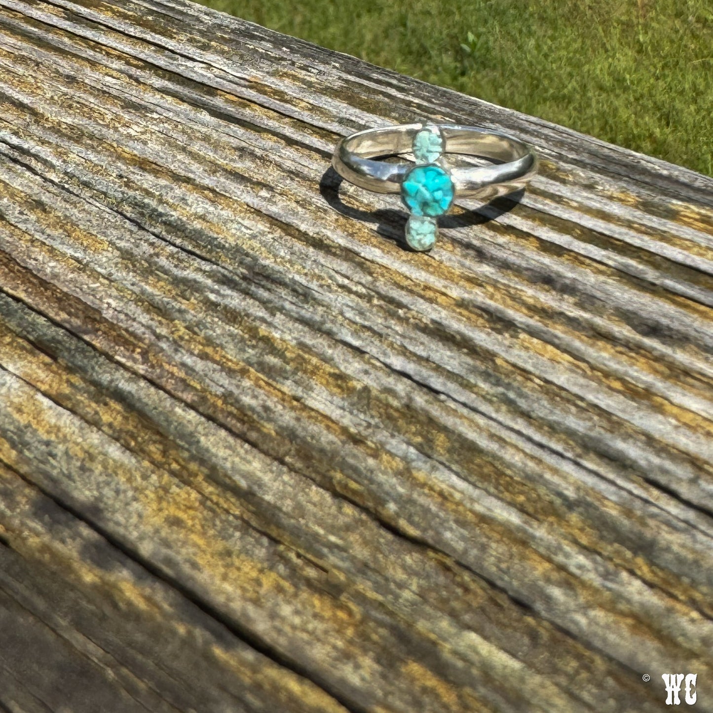 Mosaic Turquoise Ring