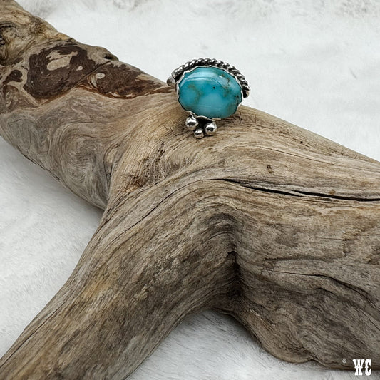 In The Details - Sterling Silver Turquoise Ring