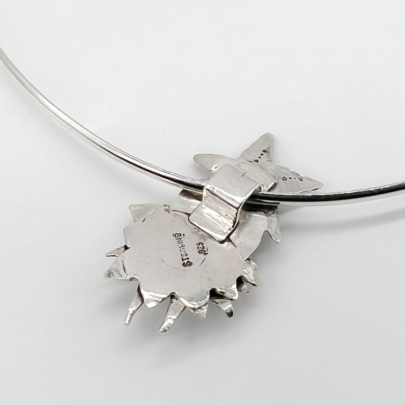 Star-Moon-Sun - Sterling Silver Necklace