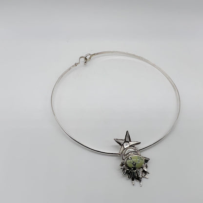 Star-Moon-Sun - Sterling Silver Necklace