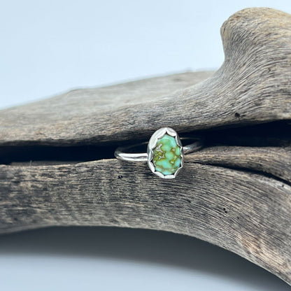 Googly for Turquoise - Sterling Silver Ring