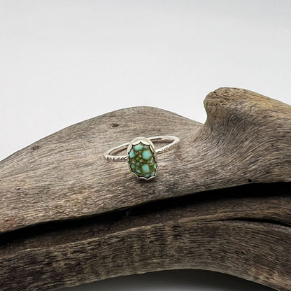 Googly for Turquoise - Sterling Silver Ring