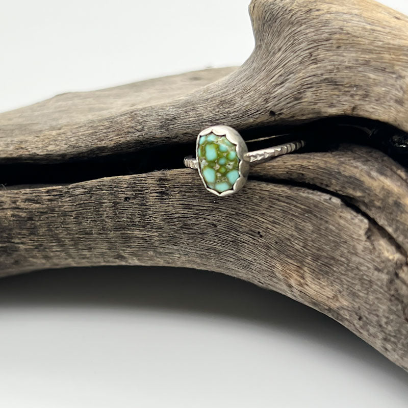 Googly for Turquoise - Sterling Silver Ring