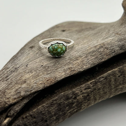 Googly for Turquoise - Sterling Silver Ring