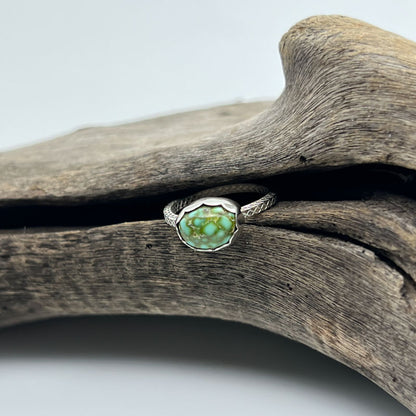 Googly for Turquoise - Sterling Silver Ring