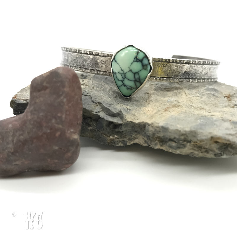 Memoir - Variscite + Sterling Silver Bracelet