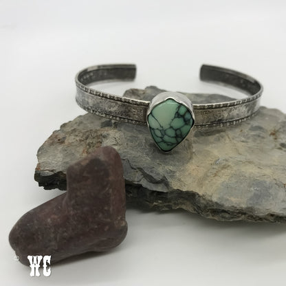 Memoir - Variscite + Sterling Silver Bracelet