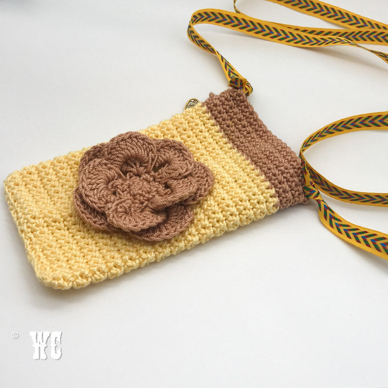 Hand Crochet Cross Body Bag