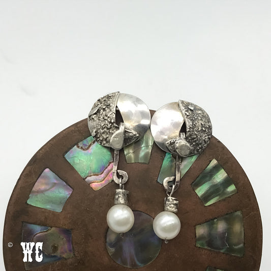 Two Faced - Sterling Silver Earrings