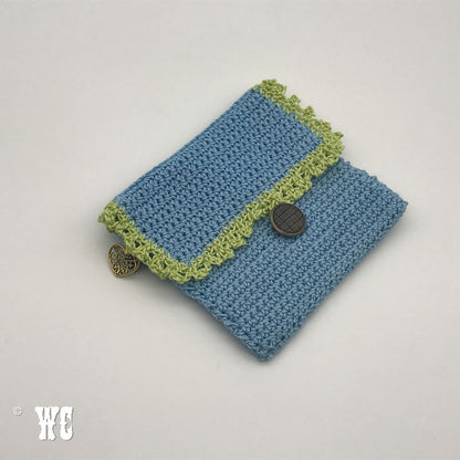 Hand Crochet Wallet Style Pouch