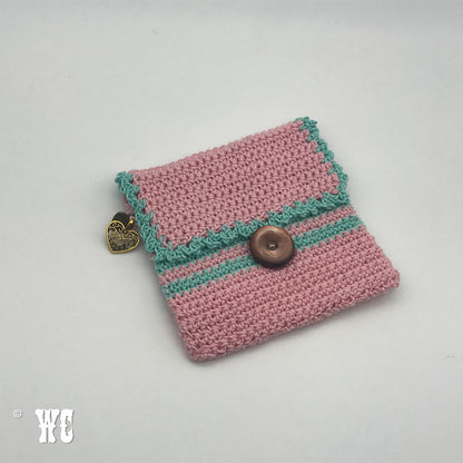 Hand Crochet Wallet Style Pouch