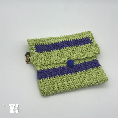 Hand Crochet Wallet Style Pouch