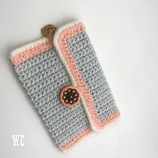 Hand Crochet Wallet Style Pouch