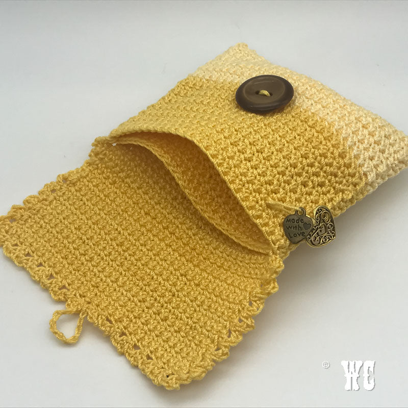 Hand Crochet Wallet Style Pouch