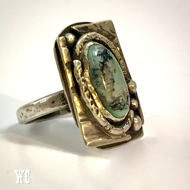 What The Funk! - Sterling Silver Variscite Ring