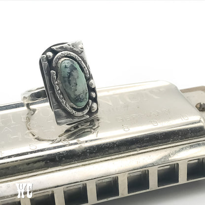 What The Funk! - Sterling Silver Variscite Ring